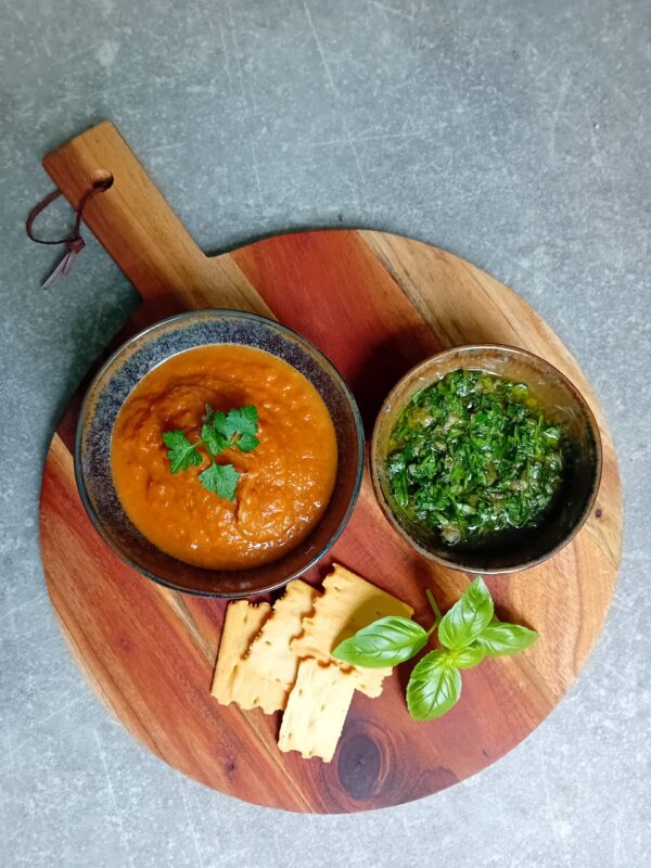 ajvar en salsa verde