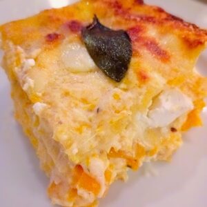 Pompoenlasagne