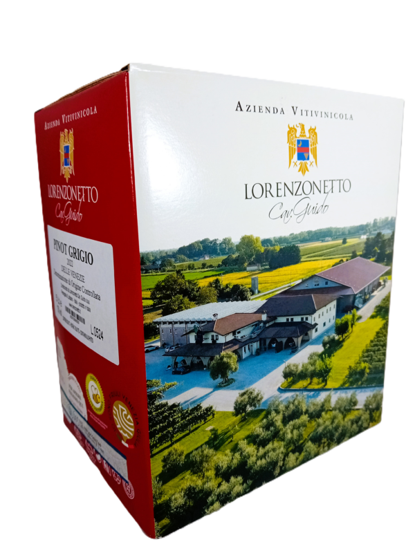 Bag-in-box pinot grigio