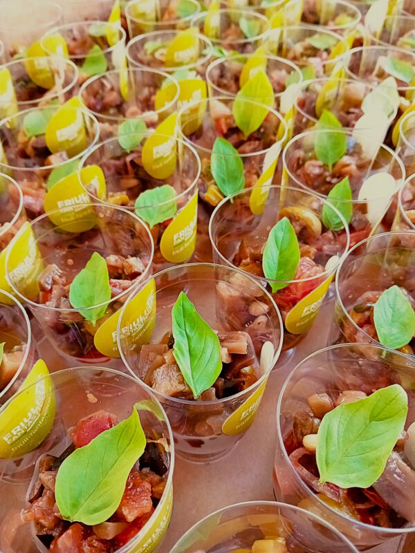 Caponata hapjes