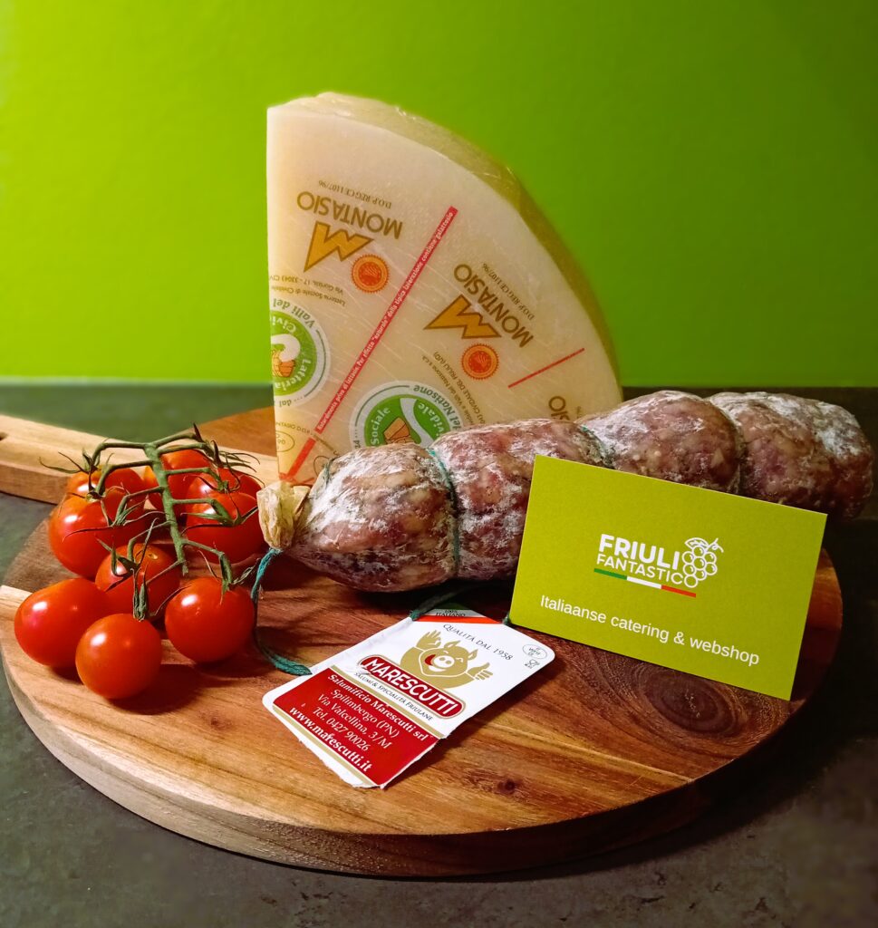 Friuli fantastico montasio salame friulano